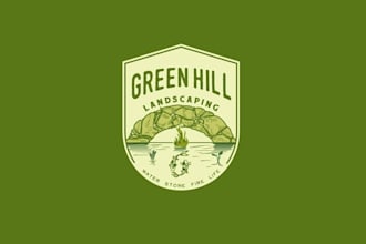 design sustainability super landscape firm logo