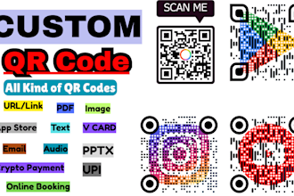 create custom qr codes of all kinds with logo