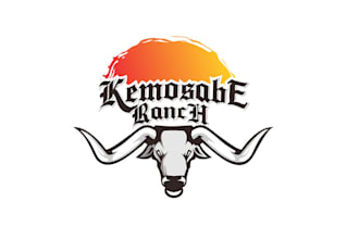 design unique hunting ranch logo