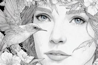 make awesome coloring book pages