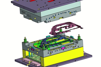 make 3d plastic injection model,product case design,silicone mould  for 3d print