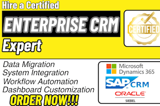 setup enterprise crm microsoft dynamics 365 oracle siebel crm sap service cloud