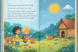 illustrate children story book illustration, children story,