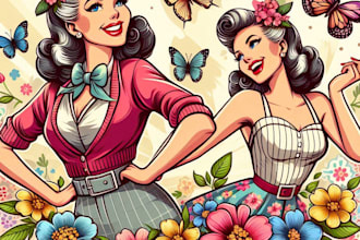 do comic pinup art pin up girl fanarts and oc for you