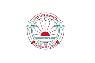 design cooper family anniversary logo