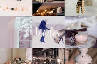 design an aesthetic moodboard for your book