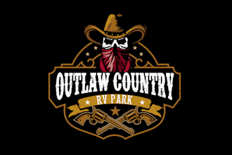 design outlaw county rv park logo