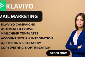 create klaviyo campaign, klaviyo flows, klaviyo email marketing, klaviyo