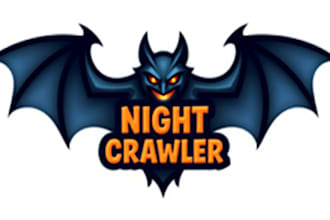 create amazing flying bat logo design with unlimited revisions