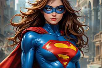 make a superhero character