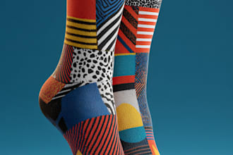 create unique socks design for your brand