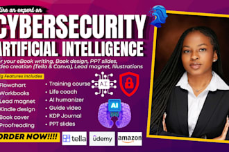 do technical online elearning video course creation, cybersecurity, ebook writer