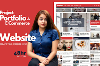 build a professional e commerce or portfolio website