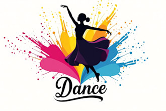 design awesome party dance logo with unlimited revision