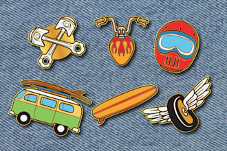 design custom enamel pins for you