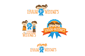 design kids baby store childcare education daycare  logo