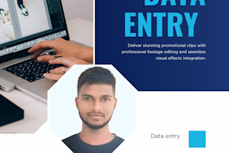 do accurate data entry excel and typing work