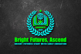 design education logo for school , college and university