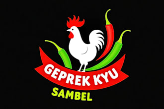 make an amazing chicken logo design with unlimited revision