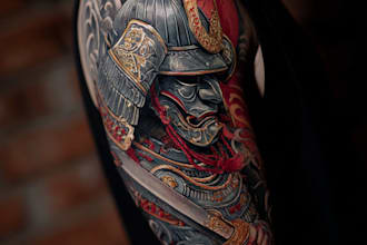 draw amazing japanese oriental tattoo