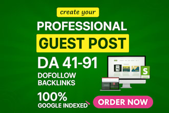 create guest post high da, dofollow links high traffic sites