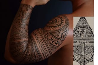 design your polynesian tribal tattoo