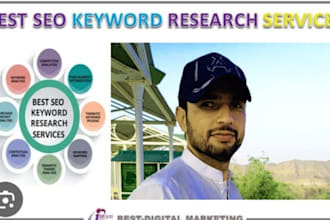 do SEO keyword research and competitors analysis