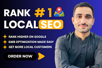 do local SEO, google maps, gmb ranking, and optimization