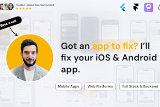 maintain, fix and update your flutter or maui xamarin mobile app