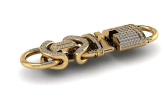 make lock bracelet, necklace