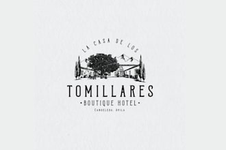design small boutique hotel logo