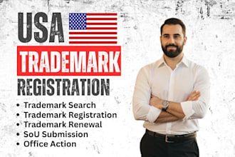 do USA trademark registration as USA registered attorney