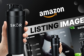 design amazon product images for listings