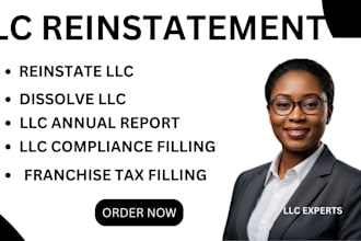 reinstate or dissolve your llc fast with state filings, compliance, and tax