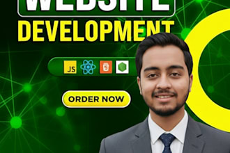 build full stack ai powered website for your business