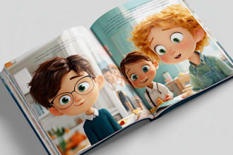 do children comic book design