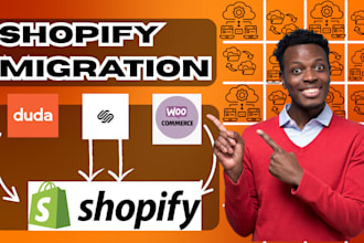migrate squarespace wix duda jimdo to shopify clone zenfolio website migration