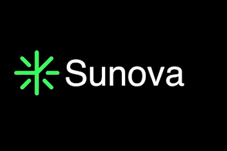 design modern electrical solar panel, energy and power logo