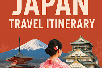 create a personalized japan travel itinerary and trip plan