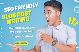 write unique blog posts and articles
