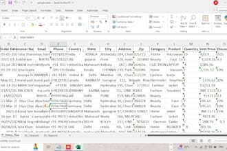clean messy excel or google sheets data and deliver neat organized sheets