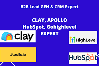 set up clay com hubspot CRM and automations