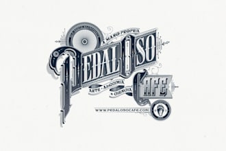 design a vintage, handwritten, or script typography logo