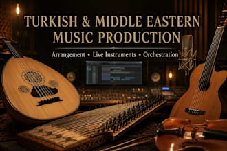 produce authentic middle eastern, turkish and ethnic music