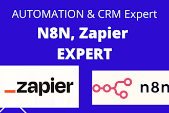 create n8n, zapier automation workflow