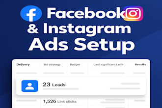 create facebook instagram ads setup sales lead generation