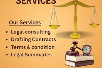 provide professional legal research, and contract drafting