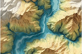 create precise vector maps for your projects