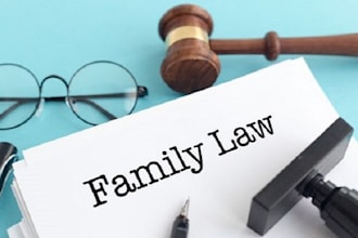 draft family law petitions for divorce, custody, and child support cases
