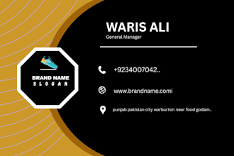 create modern and creative business cards